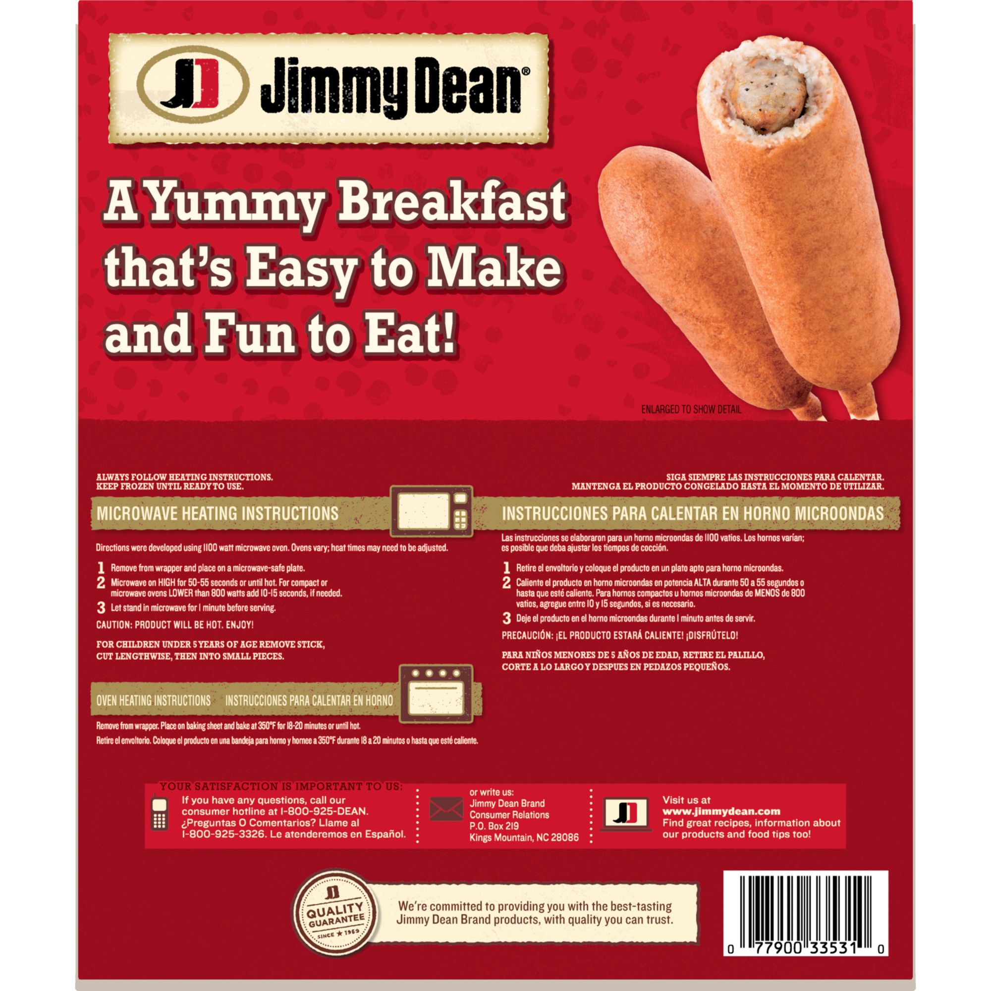 Jimmy Dean Pancake and Sausage on a Stick (20 ct.)