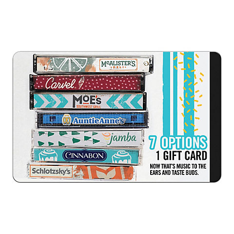 $25 Focus Brands Gift Card