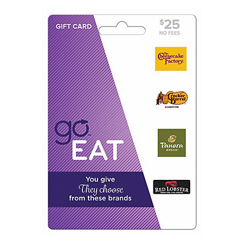 $25 GO Eat Gift Card