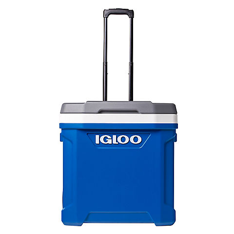 Igloo Latitude 60-Qt. Roller Cooler - Indigo Blue