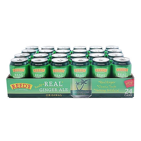 Reed's Real Ginger Ale, 24pk