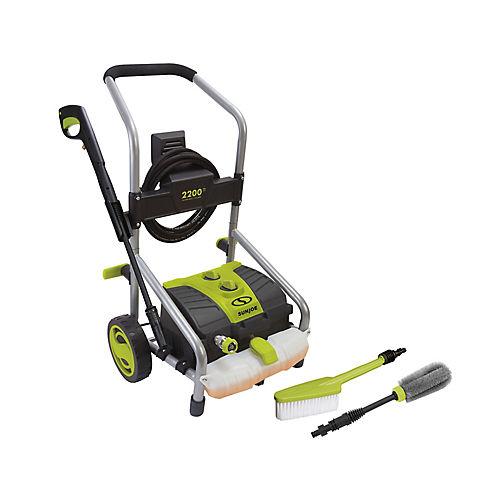 Sun Joe SPX4003-ULT 2,200psi Electric Pressure Washer with Utility Brush and Wheel Brush