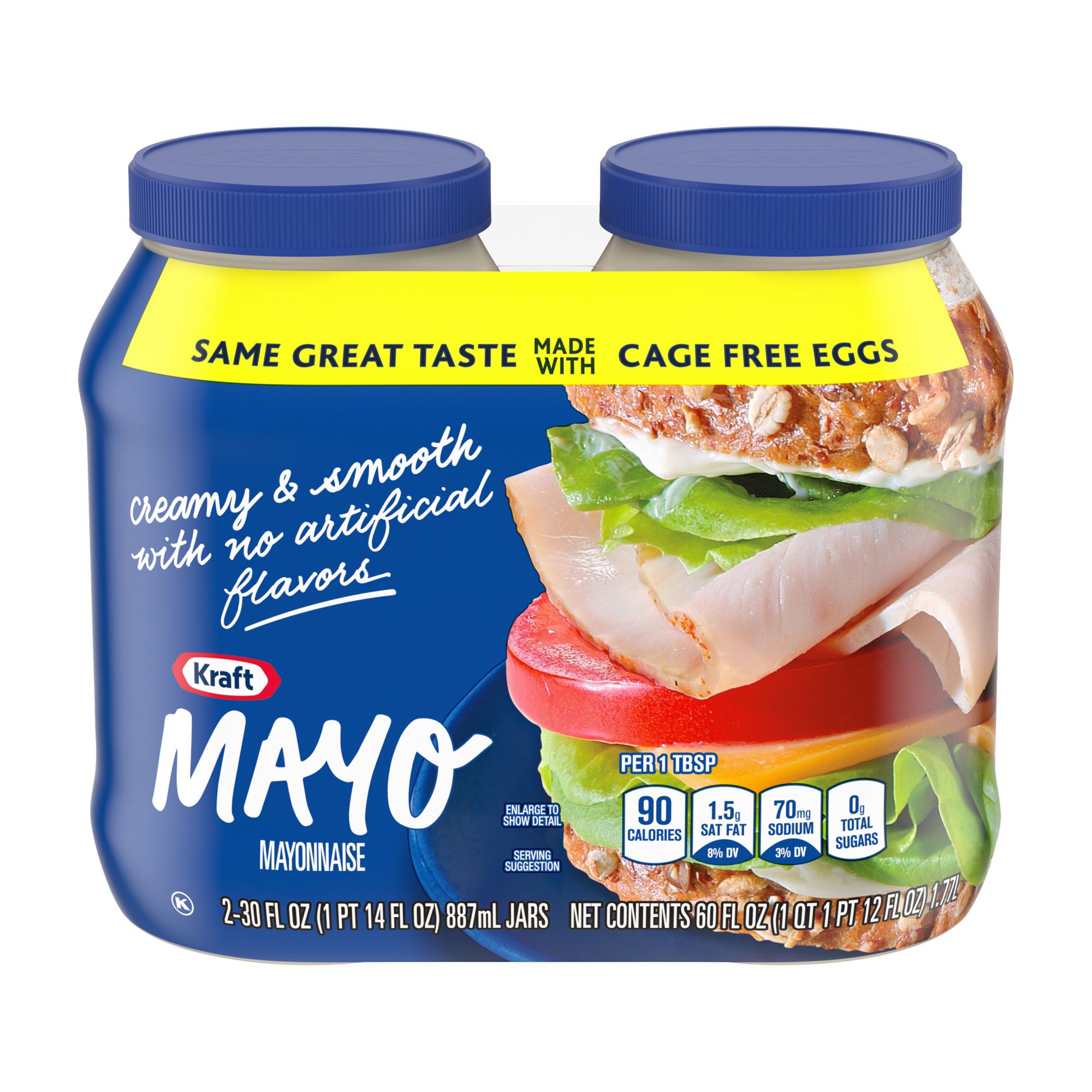 Great Value Mayonnaise, 30 fl oz