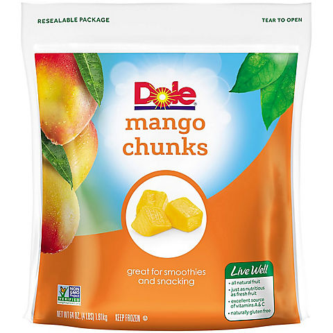 Dole Mango Chunks, 4 lbs.