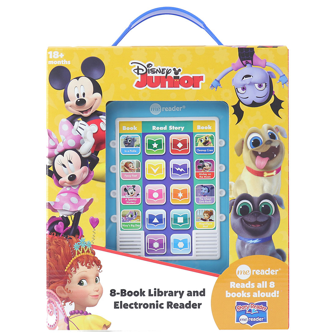 Electronic Me Reader and 8 Sound Book Library PI Kids Fancy Nancy 