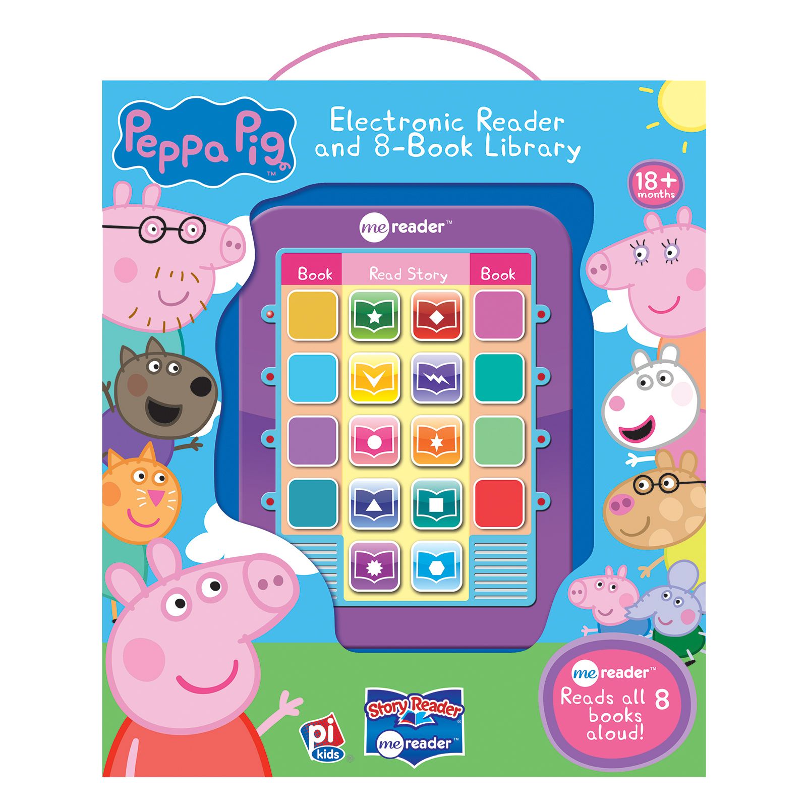 Peppa Pig: Me Reader 8-Book Library and Electronic Reader Sound Book Set [With Electronic Reader] [Book]