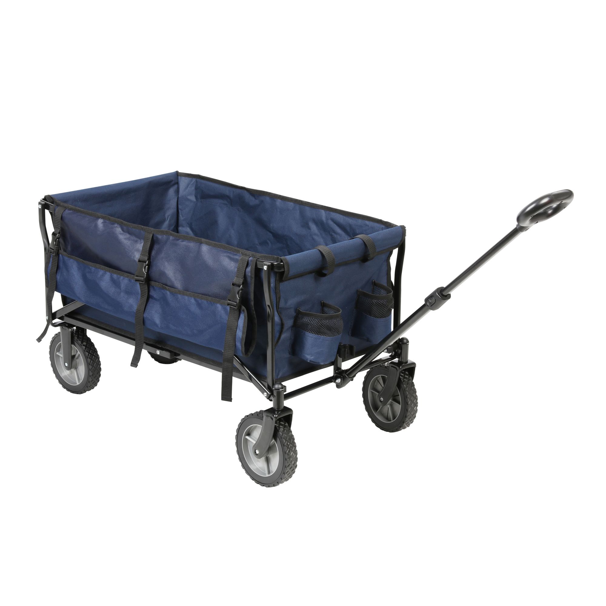 Portal Flat Folding Wagon with Removable Wheels