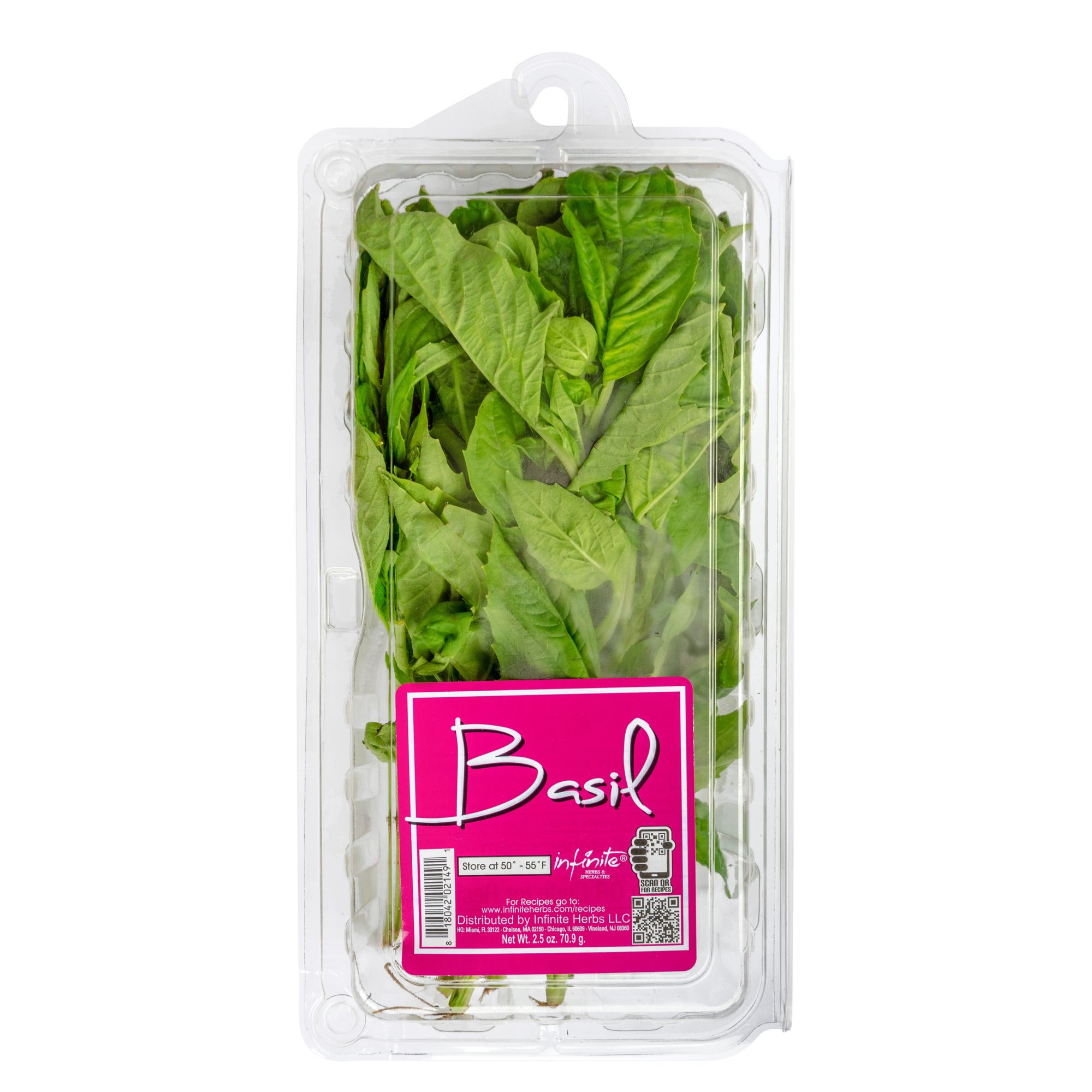 Infinite Herbs And Specialties Fresh Basil 2.5 oz