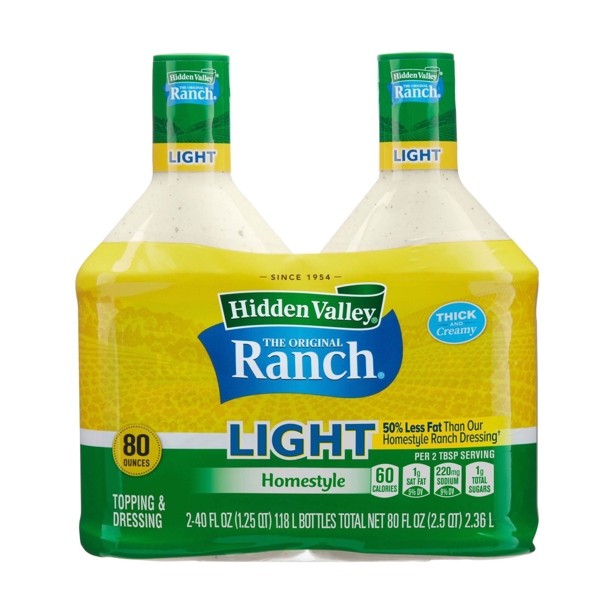 Hidden Valley Original Ranch Salad Dressing & Topping, 36 Ounce Bottle