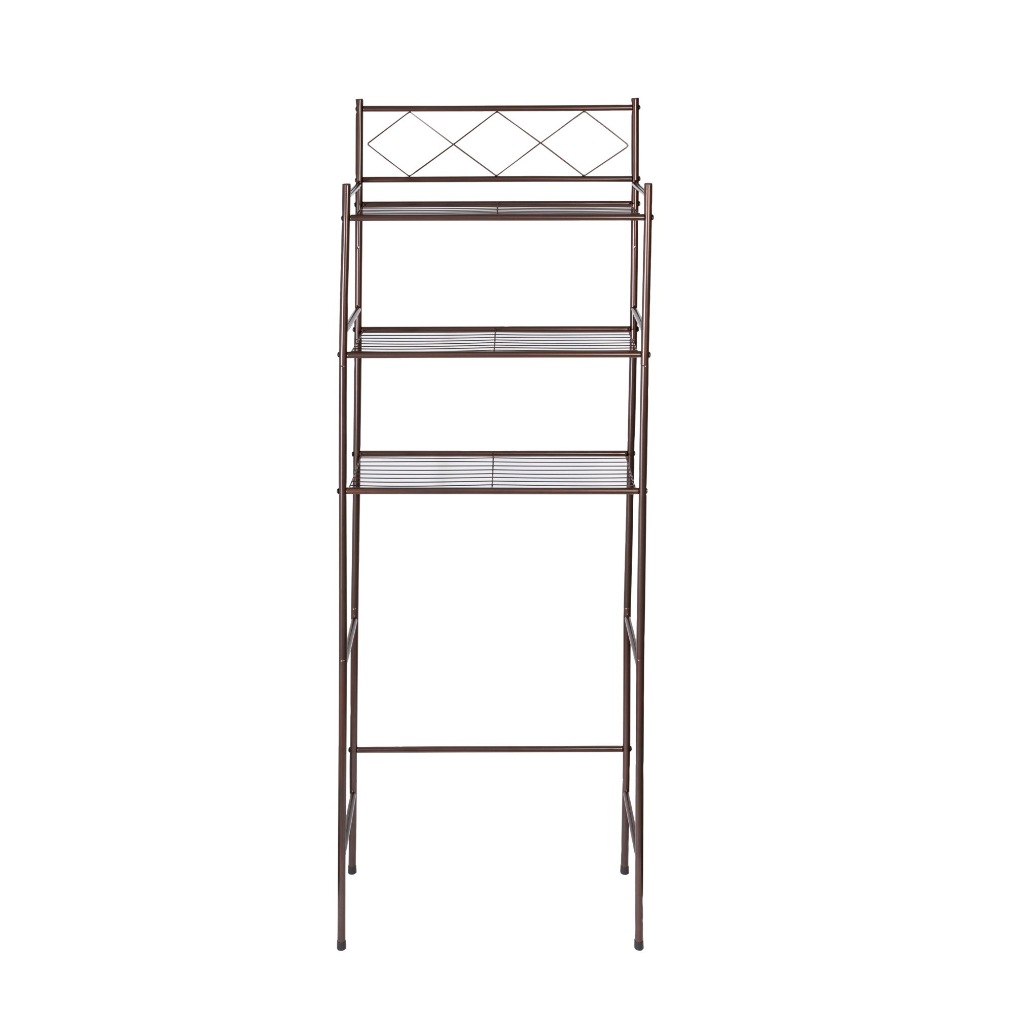 3-Tier Over the Toilet Storage, Metal Bathroom Spacesaver