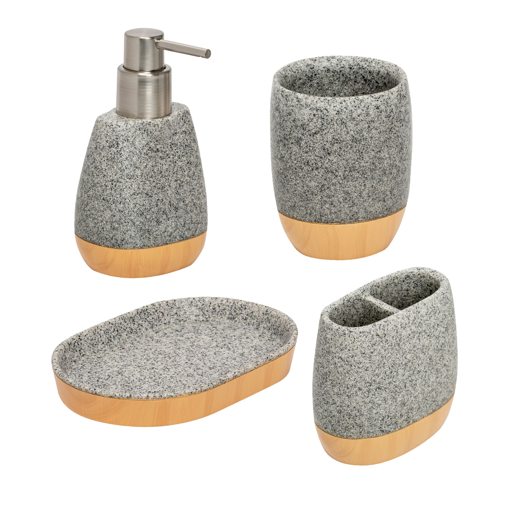 Speckled Ceramic Bathroom Accessories