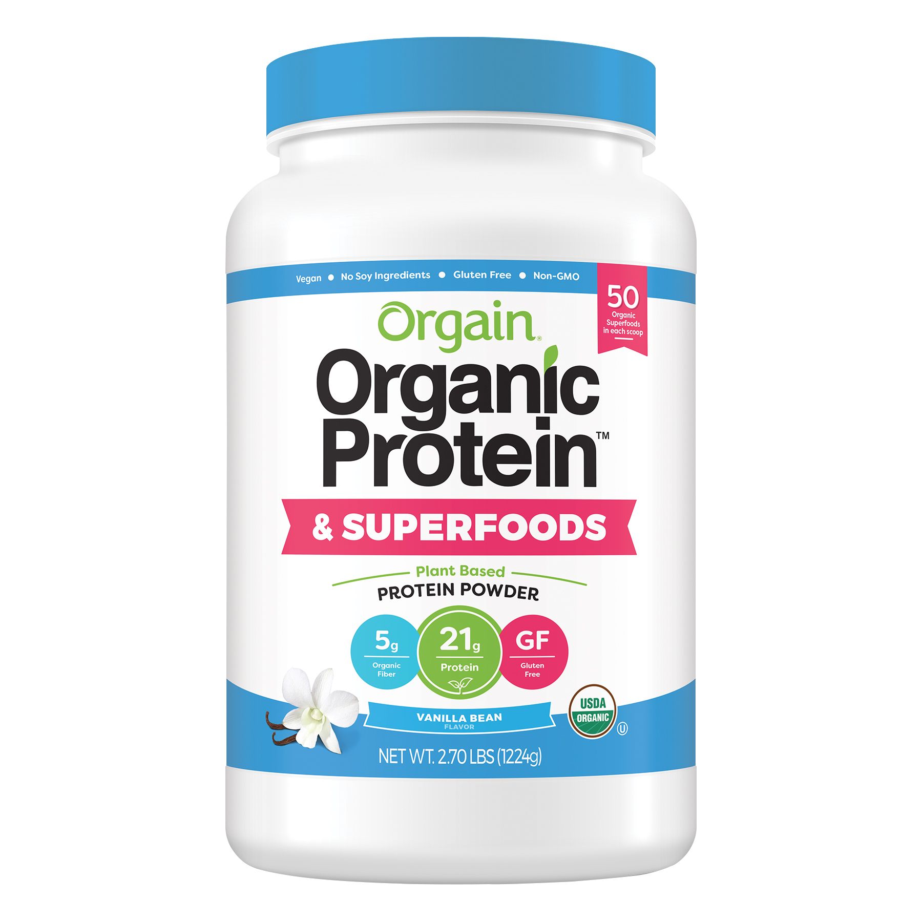 Orgain Kids Protein Organic Strawberry Nutritional Shakes, 12 ct