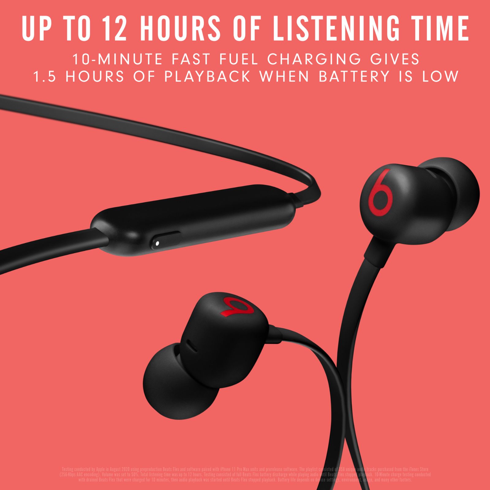 Beats Flex All-Day Wireless Earphones - Beats Black