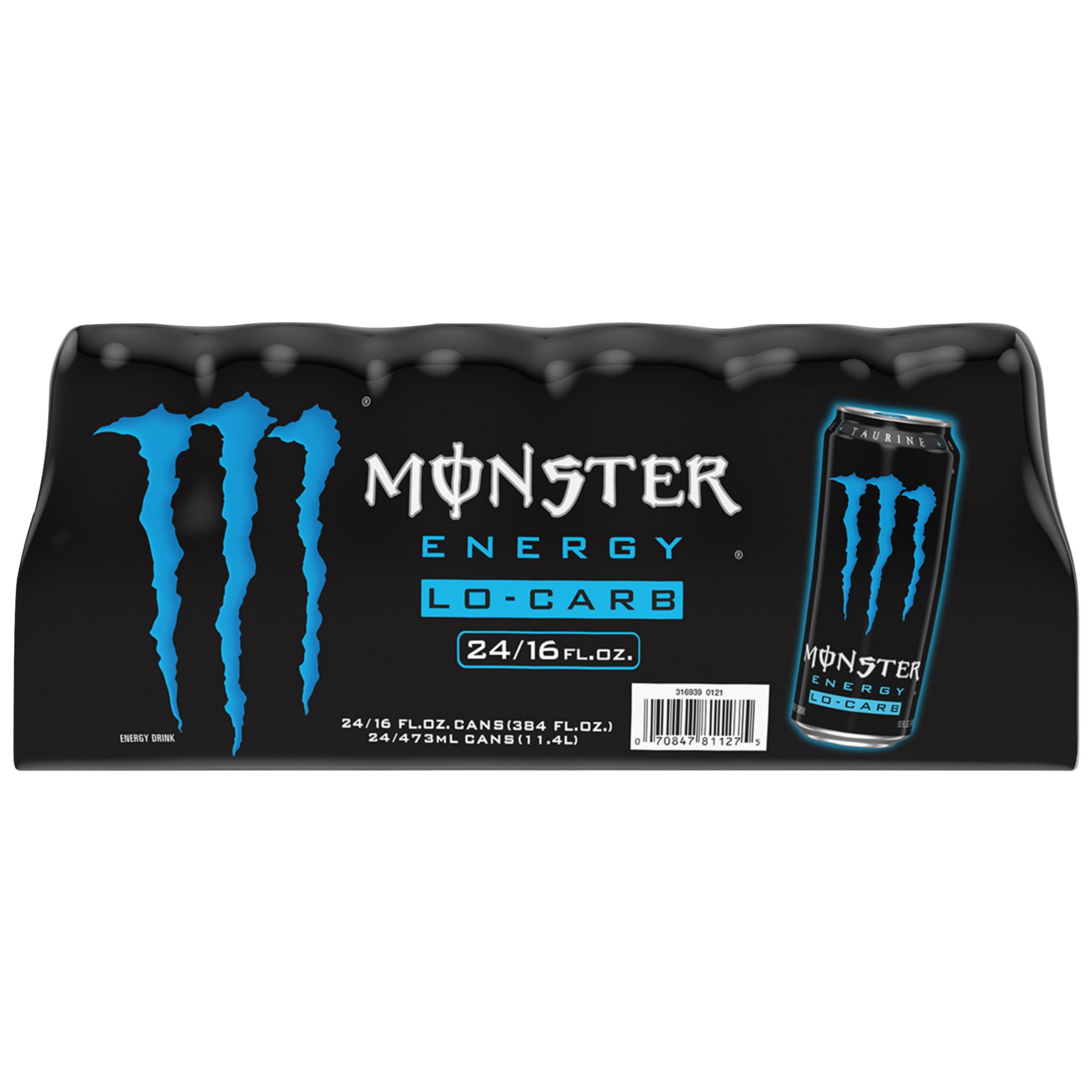 Monster Energy Drink, 16 Fl Oz (Pack of 24)