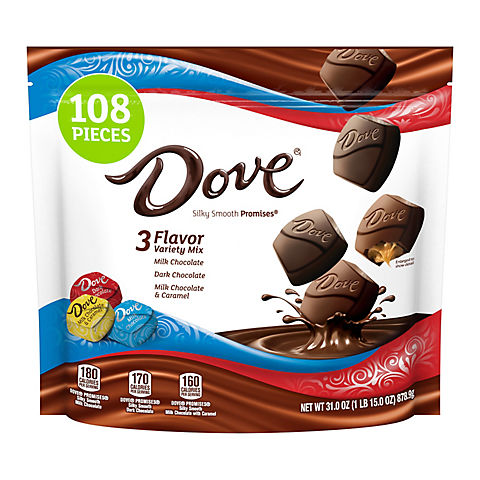 Dove Promises Variety Mix Assorted Chocolate Candy, 31 oz.