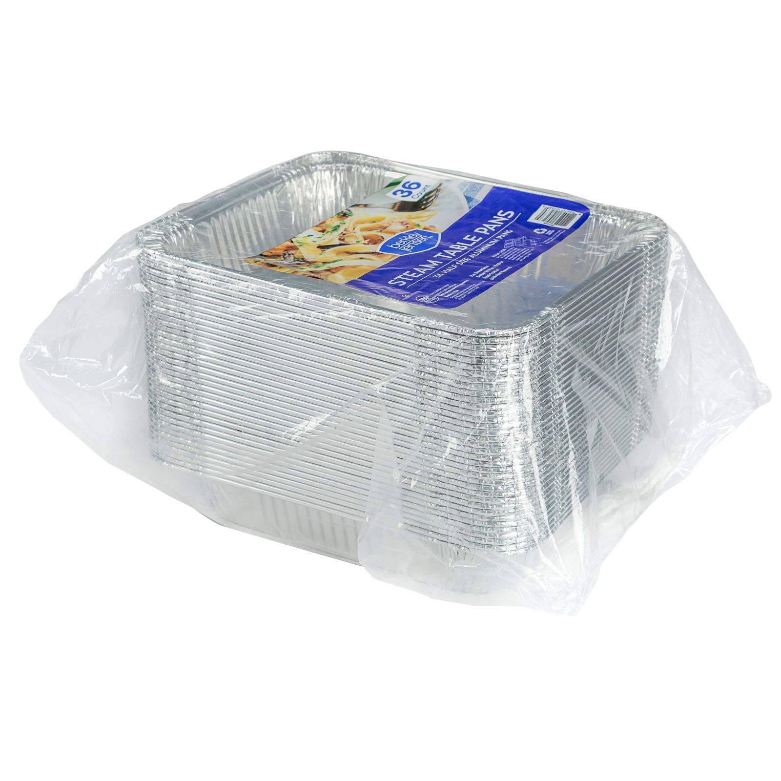 Karat Half Size Aluminum Foil Steam Table Pan, Shallow Depth - 100 PC