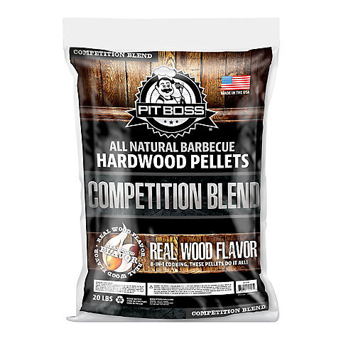 Pit Boss Competition Blend Wood Pellets, 20 lbs.