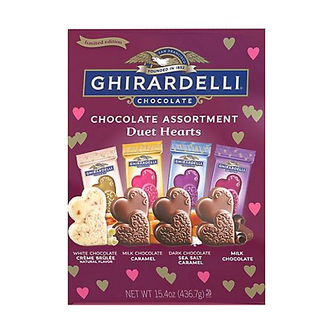 Ghirardelli Chocolate Assorted Duet Hearts, 15.4 oz.