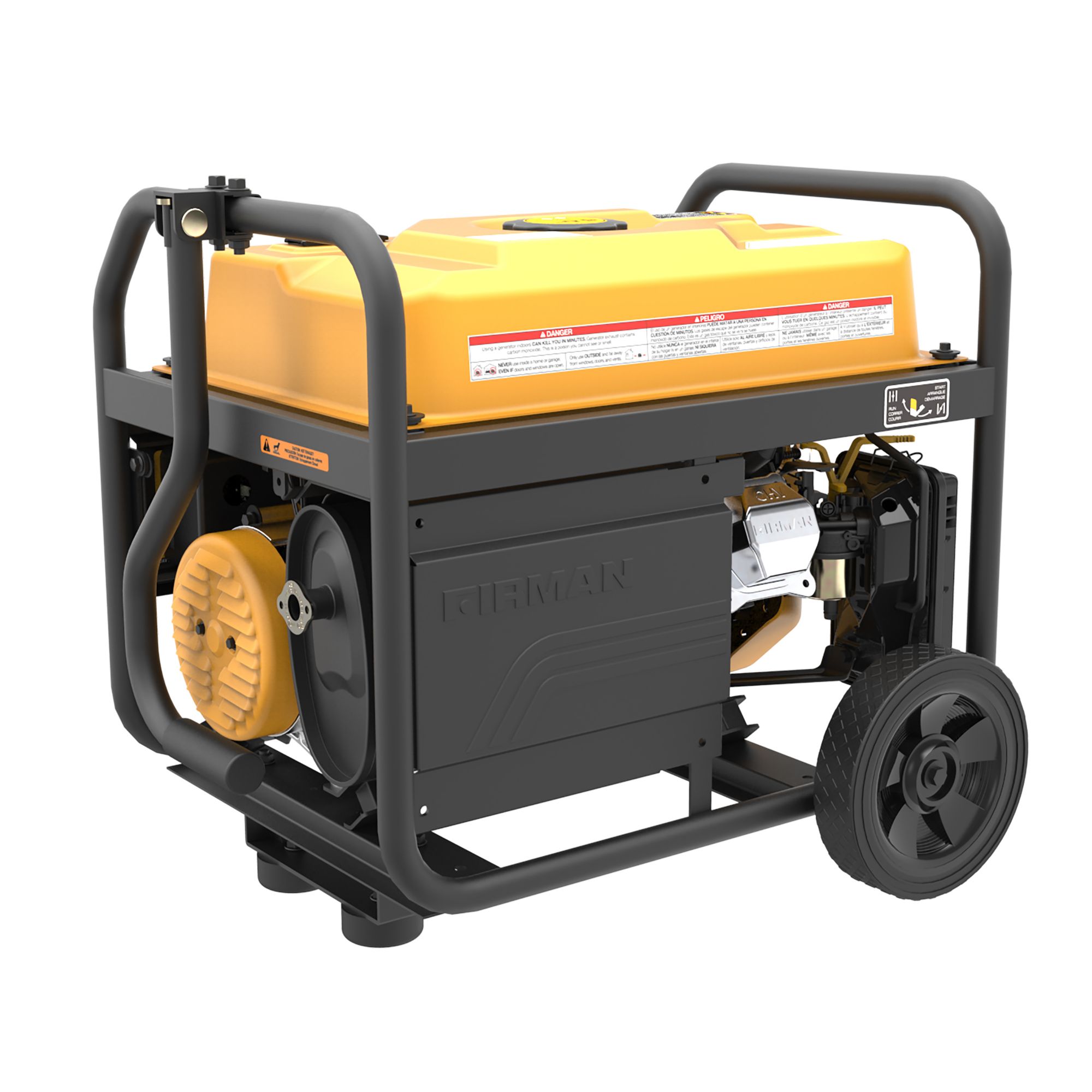 FIRMAN Power Equipment P03612 Remote 4550W Peak/3650W Rated Generator