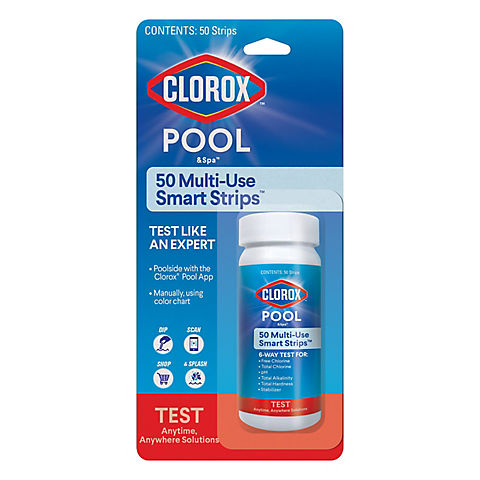 Clorox Pool&Spa Multi-Use Smart Strips, 50 ct.