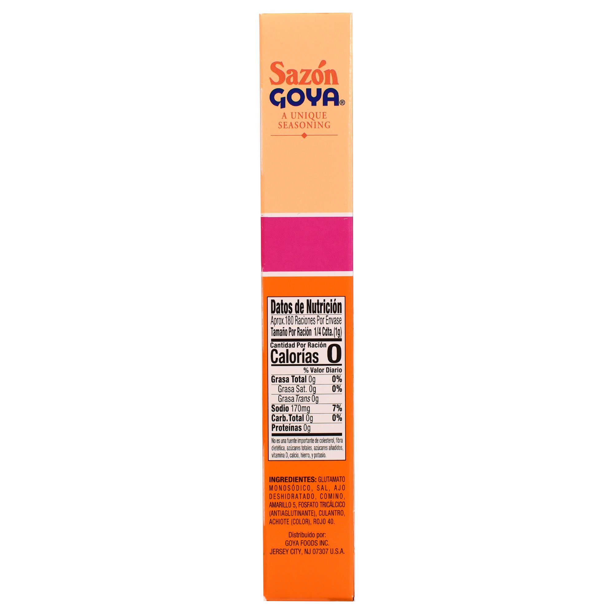 Goya Sazon Natural & Complete Low Sodium Seasoning