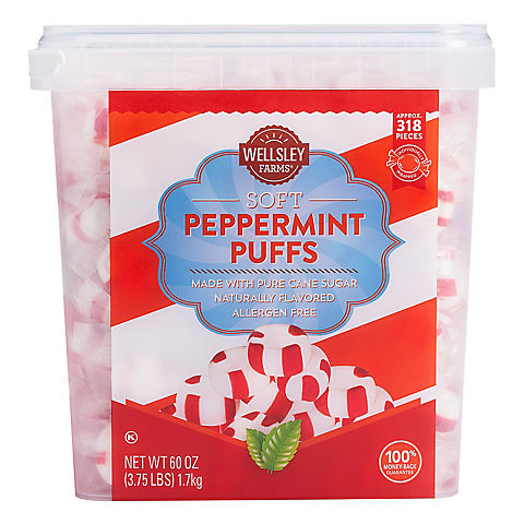 Wellsley Farms Soft Peppermint Puffs, 318 ct.