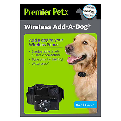 Premier Pet Wireless Add-A-Dog Collar