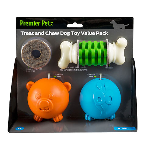 Premier Pet Treat and Chew Toy Value Pack