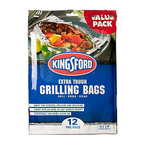 Kingsford Heavy Duty Aluminum Grill Bags, 12 ct.