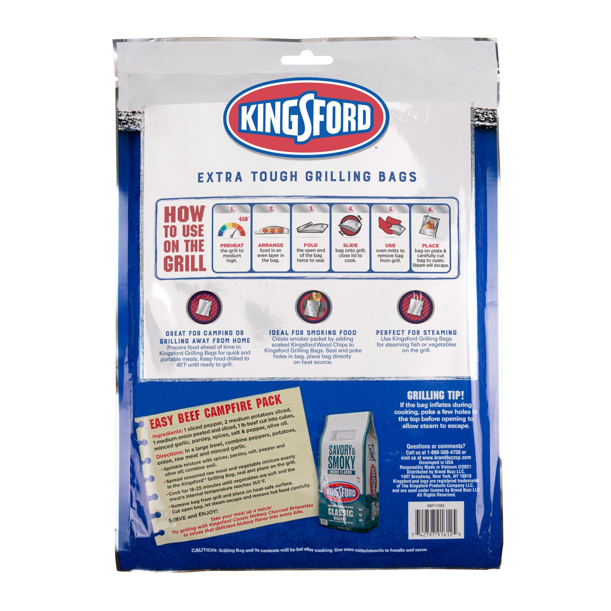 Kingsford Heavy Duty Aluminum Grilling Foil 3979994111 – Good's Store Online