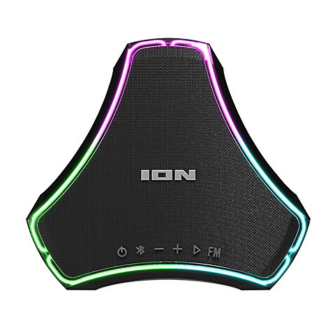 ION Audio Triumph Waterproof Floating Boombox with Bluetooth and LED Illumination