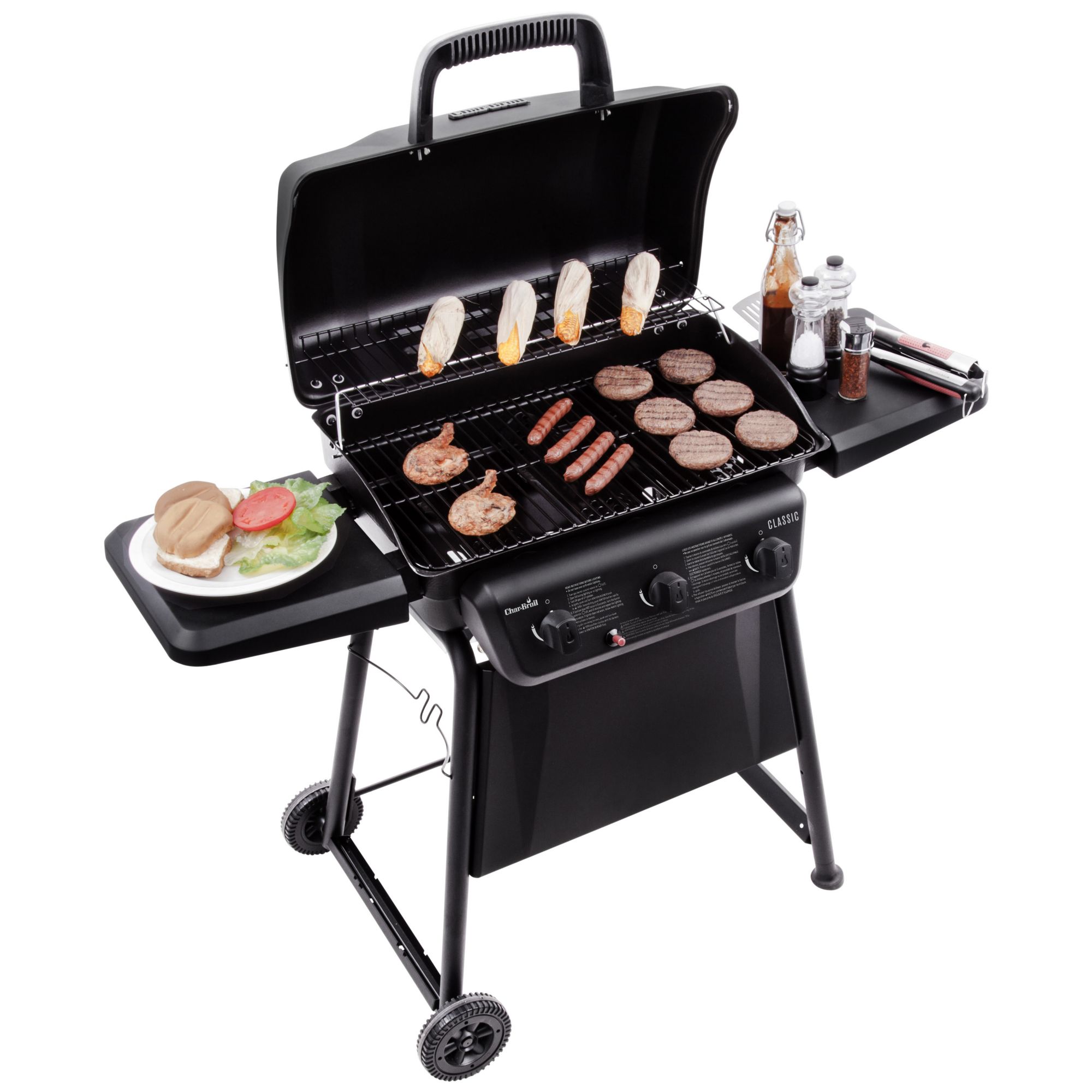 Char broil 3 burner gas grill best sale