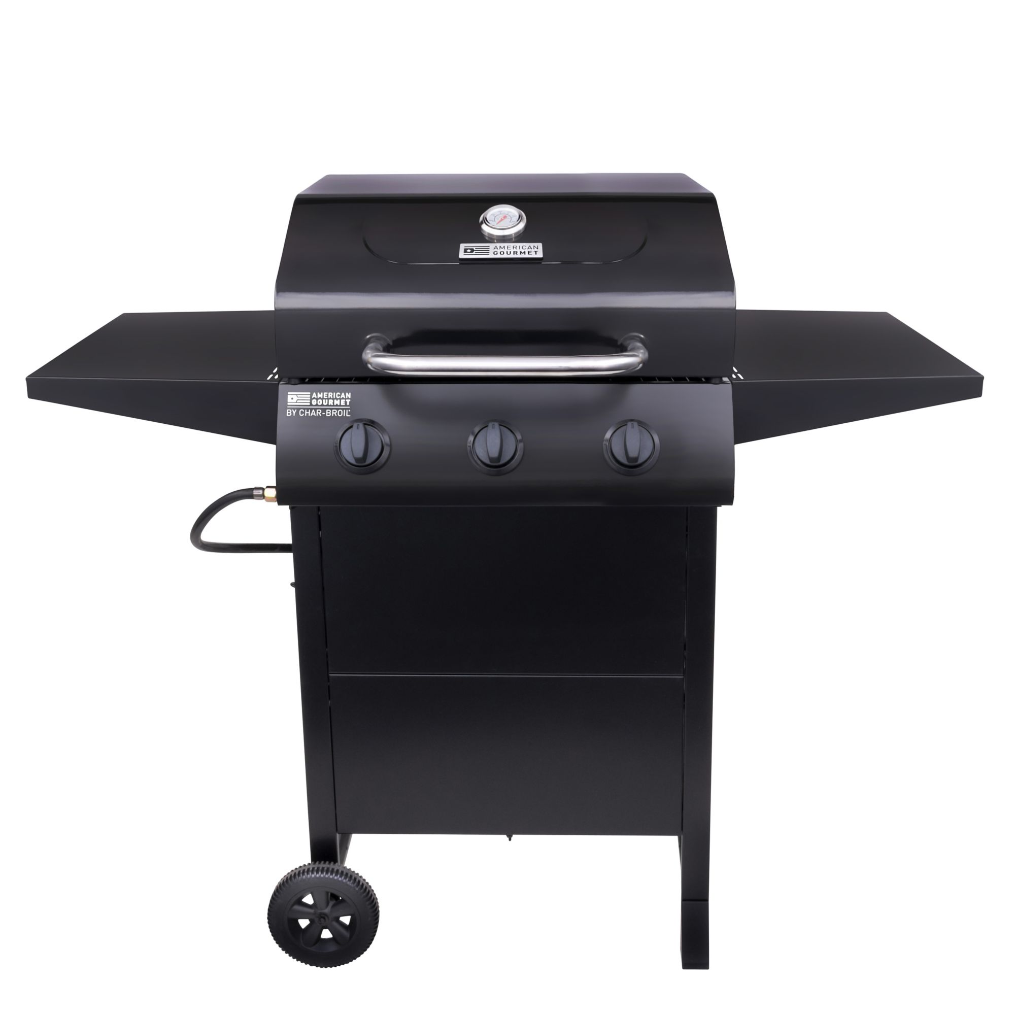 Outdoor Indoor 3 Burner Open Cart Propane Gas BBQ Grill US Stock Free  Shipping