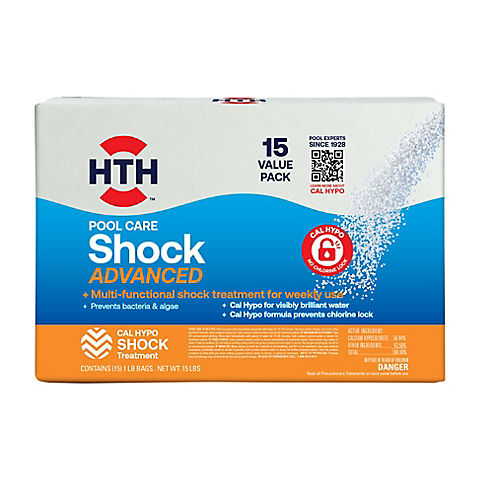 HTH Super Shock, 15 pk./1 lbs.