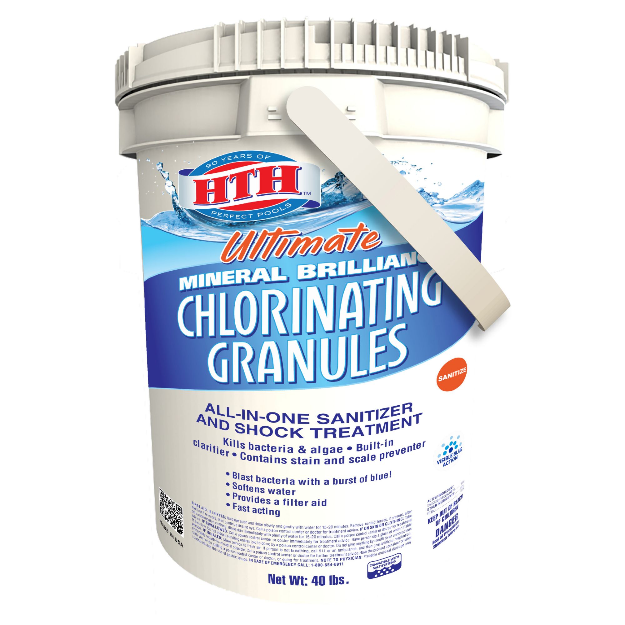 hth spa granules de chloration, 1 kg 