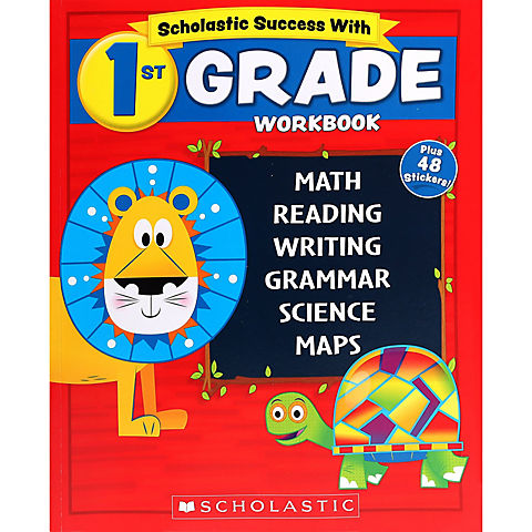 Scholastic Success With 1st Grade Workbook