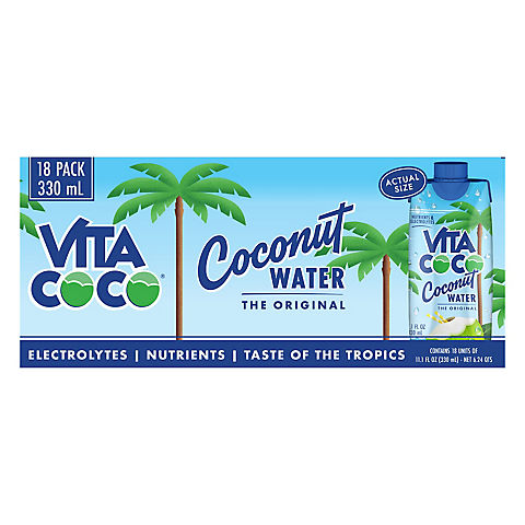 Vita Coco Coconut Water, 18 ct./330 ml.
