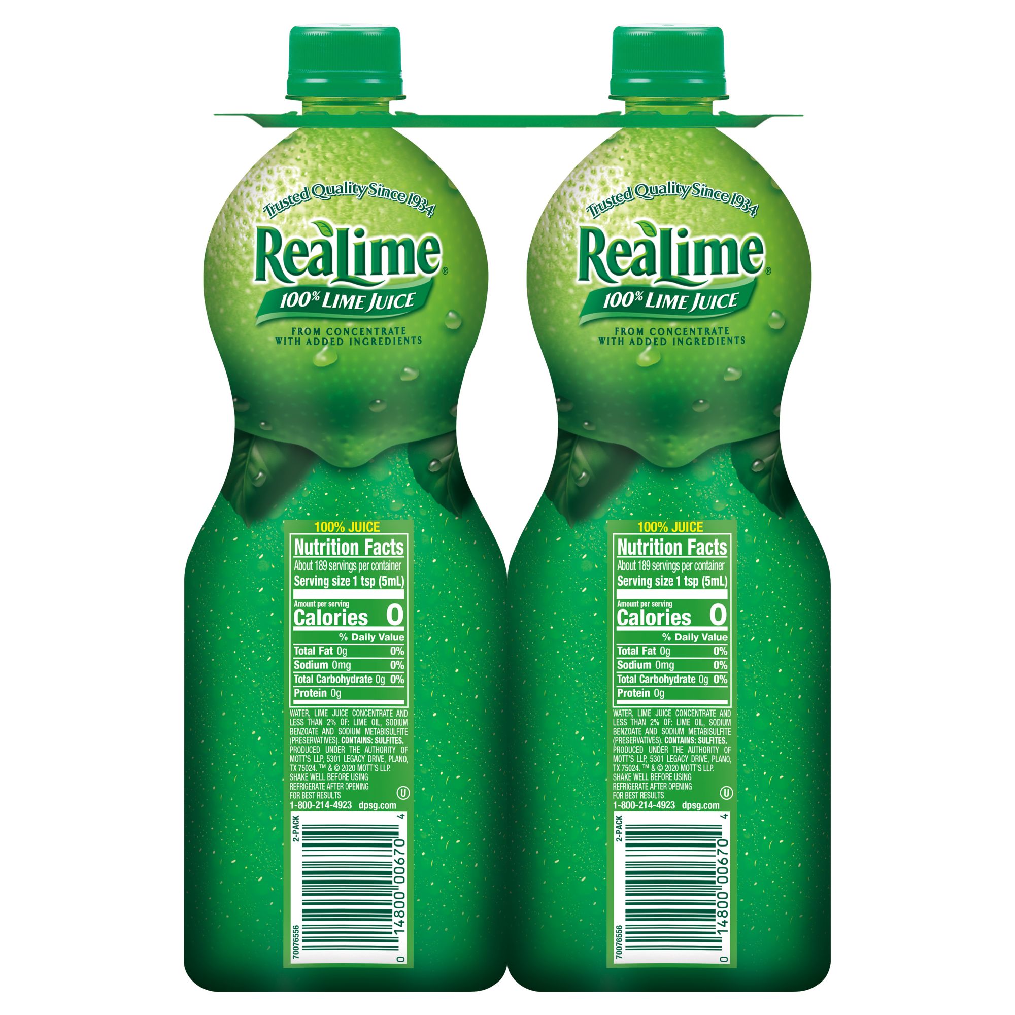 ReaLime 100% Lime Juice - 15 fl oz Bottle