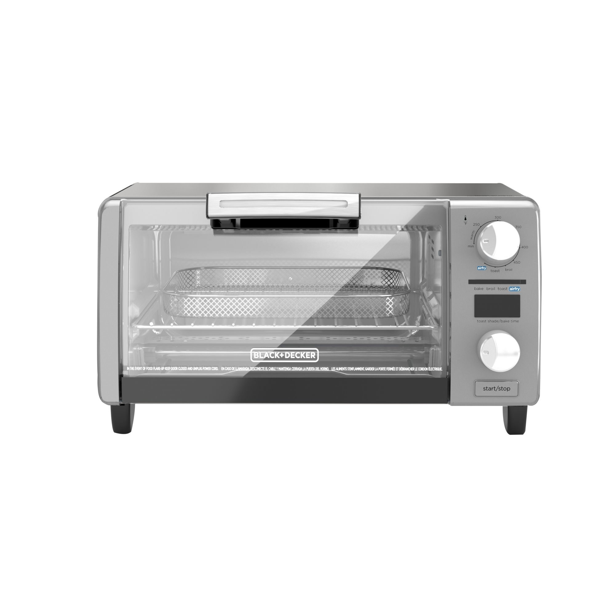 Black N Decker Crisp' N Bake Air Fry Toaster Oven for Sale in Lacey, WA -  OfferUp