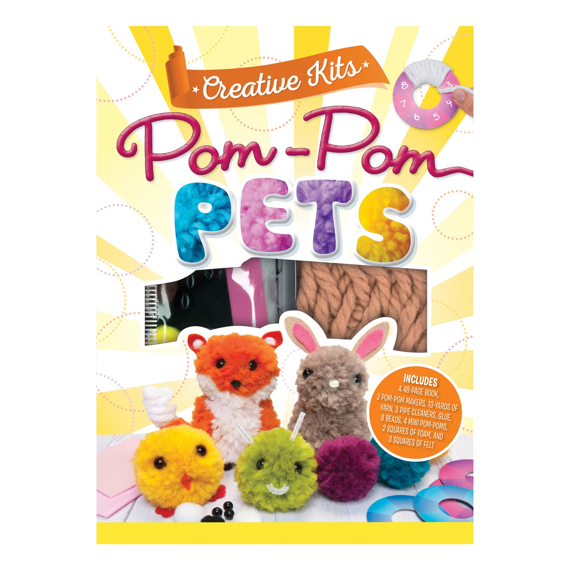  KLUTZ Pom-Pom Kitties Craft Kit : Klutz