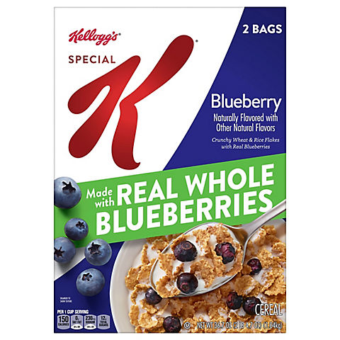 Kellogg's Special K Blueberry Cereal, 2 pk.