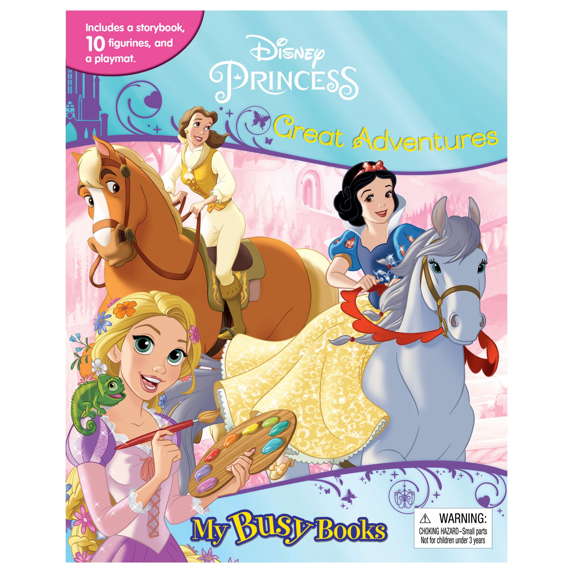 Great Choice Products Disney Princess Coloring Book Set For Kids