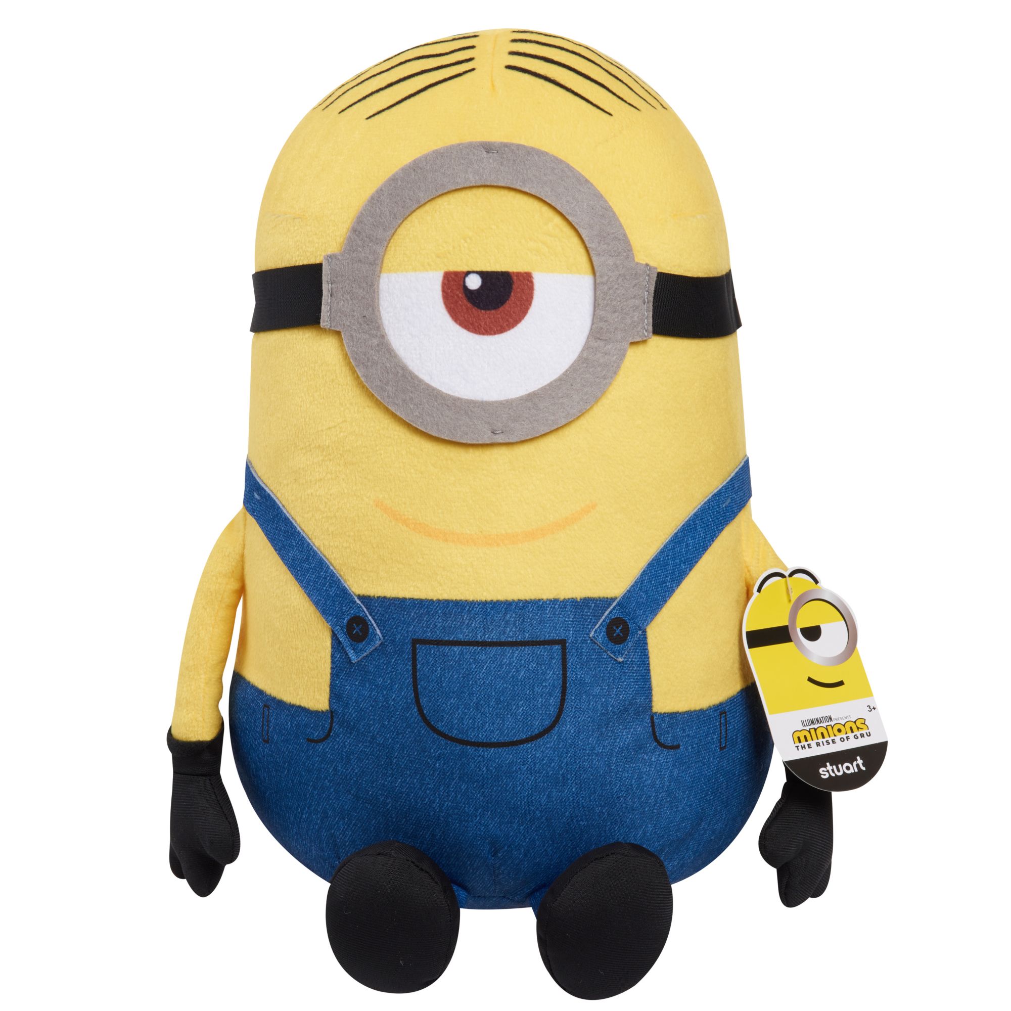 Illuminations Minions The Rise of Gru Jumbo Plush Bob Toys Stuffed ...