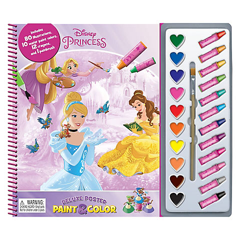 Disney Princess Deluxe Poster Paint & Color