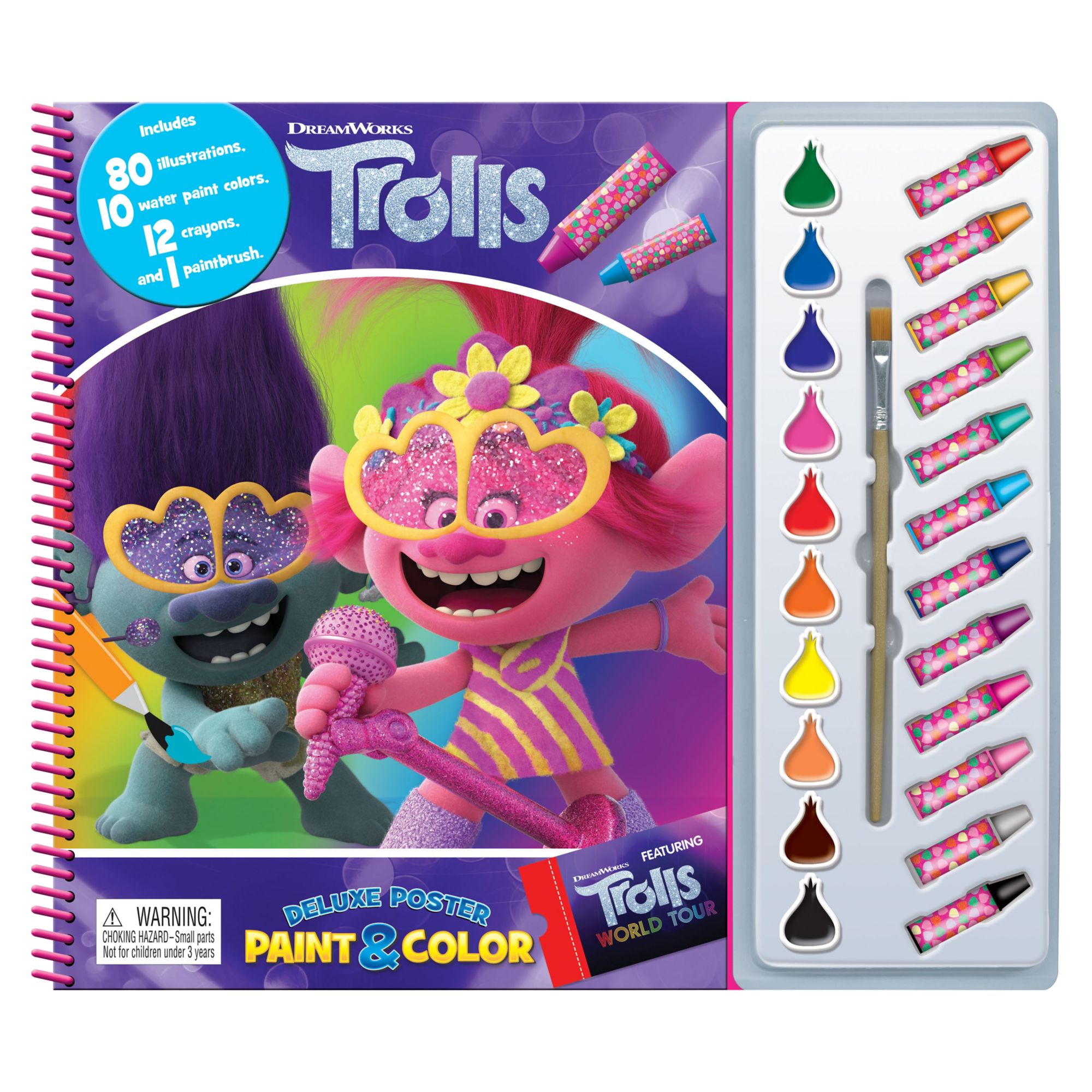 Trolls 2 Deluxe Poster Paint & Color BJs Wholesale Club