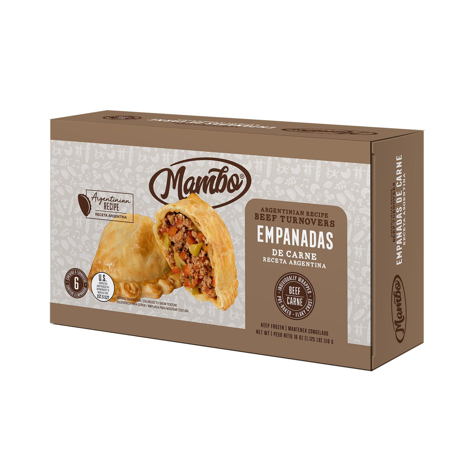 Mambo Argentinian Beef Empanadas, 6 Pk. | BJ's Wholesale Club