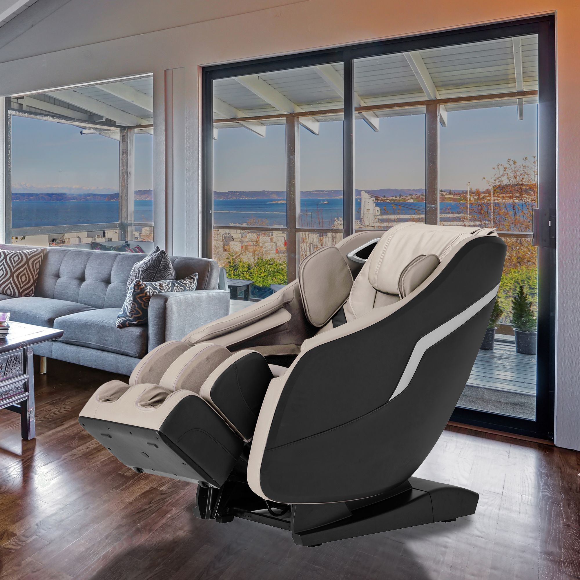 Lifesmart ultimate zero gravity faux leather massage discount chair