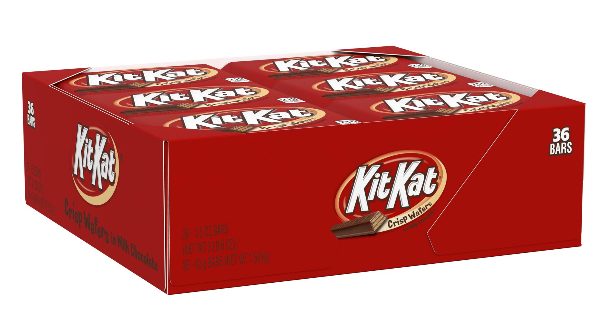 KIT KAT King Size Milk Chocolate Bar 3 oz. - 24/Pack
