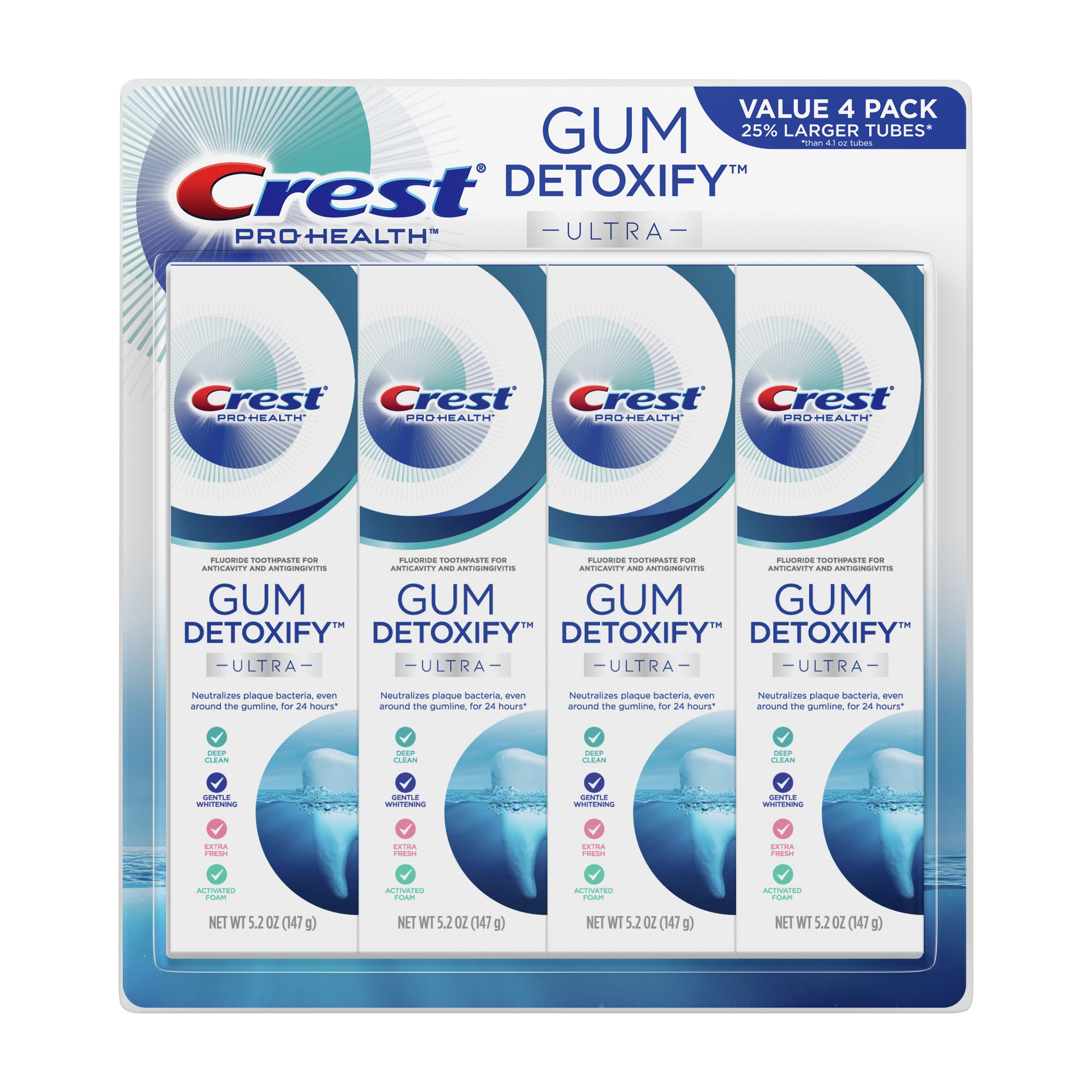 Crest Pro-health Gum Detoxify And Restore Professional Deep Clean