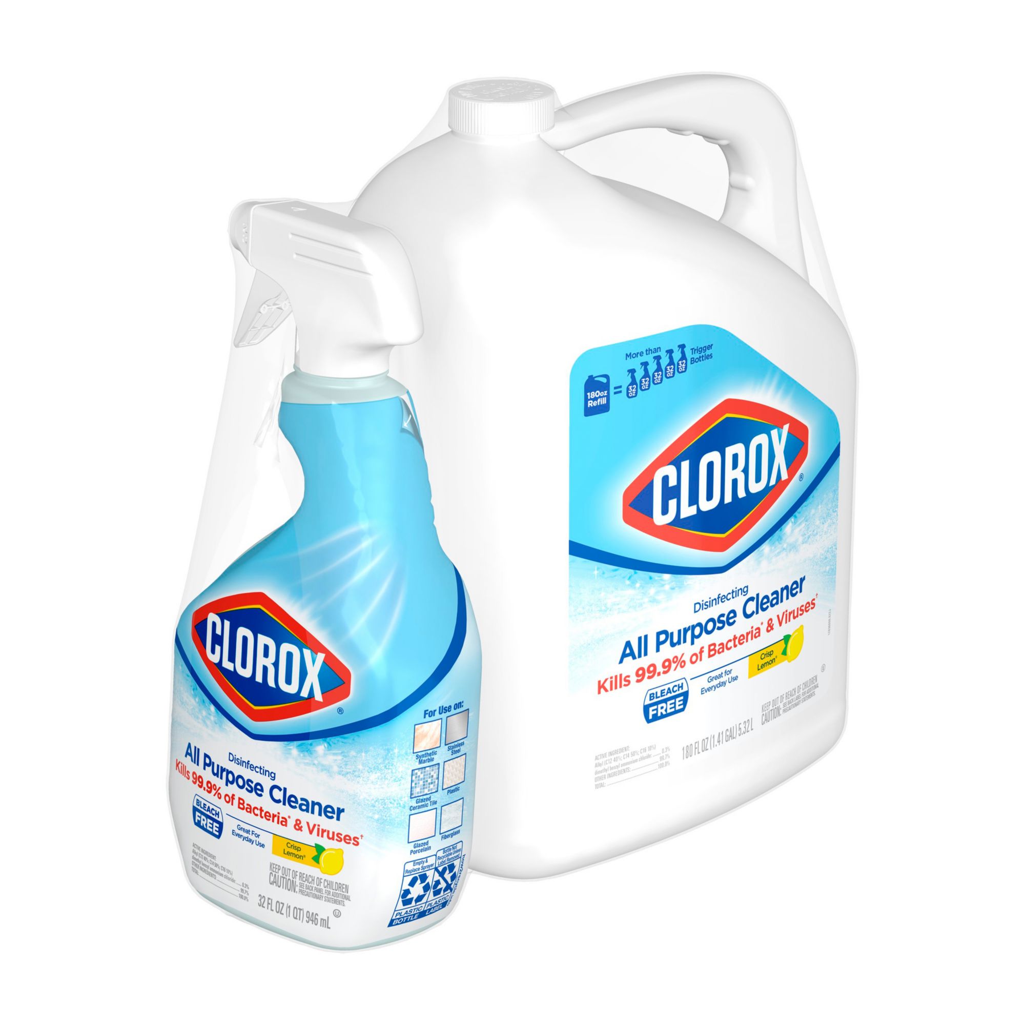 Clorox Clean-Up All-Purpose Cleaner with Bleach 180 oz. - Body One Products